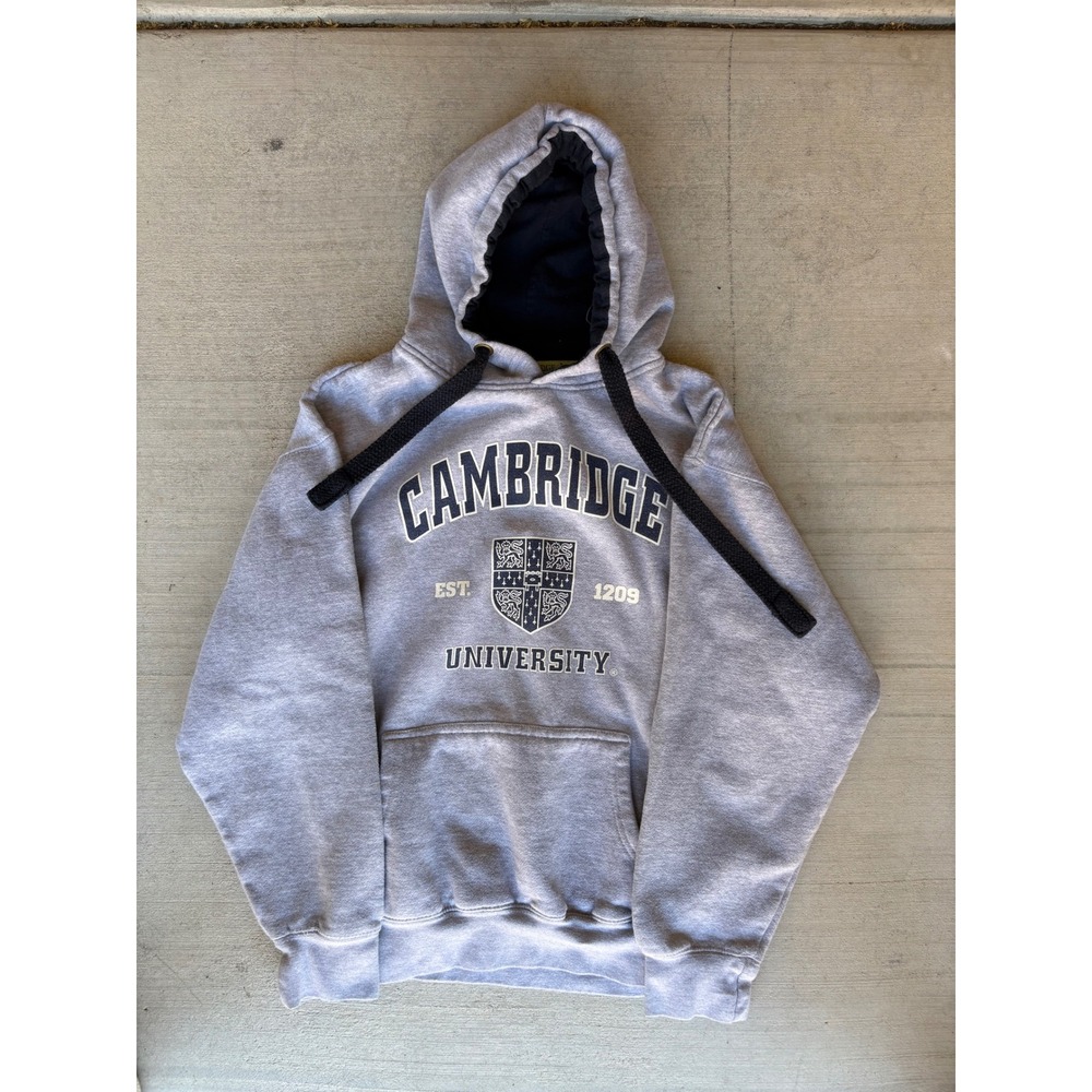 Cambridge University Hoodie Pullover Sweatshirt Graphic Comfy Large